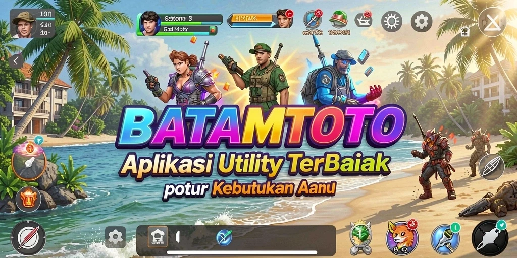 Tampilan antarmuka aplikasi BATAMTOTO yang modern dan intuitif.