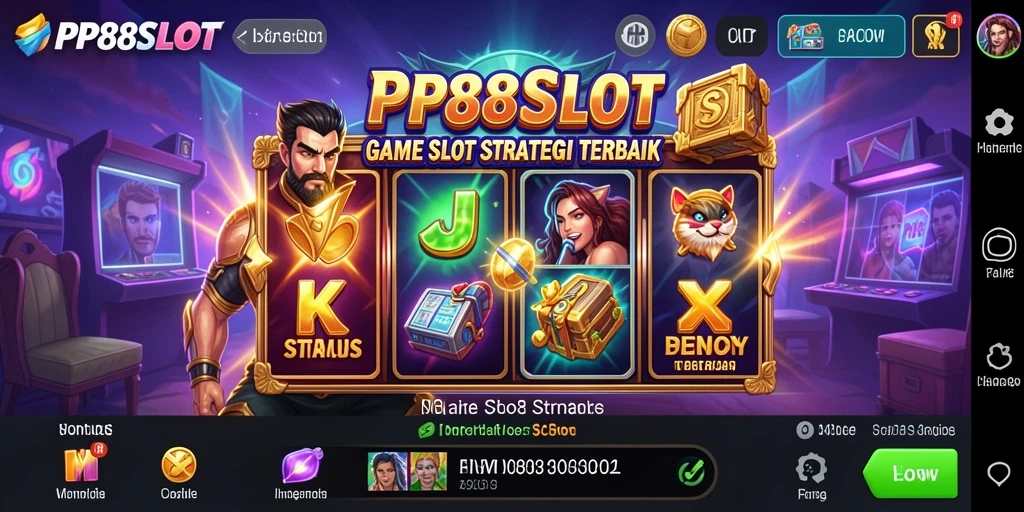 Screenshot gameplay <strong>PP88SLOT</strong> menampilkan keseruan dan strategi permainan.